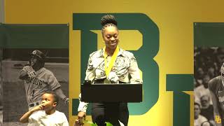 Baylor Athletics Hall of Fame Odyssey Sims Induction Speech [upl. by Avehstab]