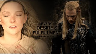 sauron amp galadriel  quotevery desires fulfillmentquot [upl. by Bertsche710]