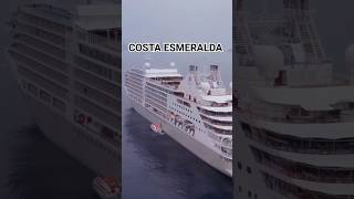 COSTA ESMERALDA EL MAS ECOLÓGICO cruise travel cruiseship curiosidades royalcaribbean [upl. by Alex]