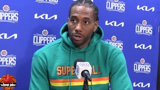 Kawhi Leonard Reacts To The Clippers 116112 Loss To The Lakers HoopJab NBA [upl. by Leibarg]