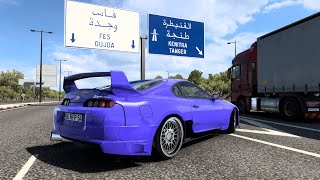 ETS 2 Morocco Min Rabat l Tanger b Supra Part1 🫶🇲🇦 [upl. by Nyladnar182]