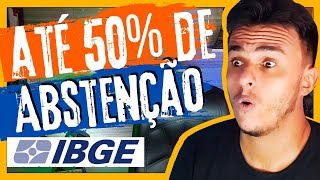 Quantas pessoas podem ter faltado a prova do Concurso IBGE 2022 Recenseador e Agente  Abstenção [upl. by Jozef]