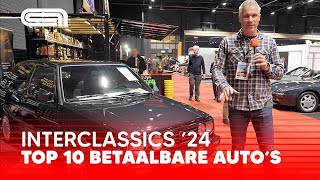 InterClassics 2024 Top 10 betaalbare autos [upl. by Thapa]