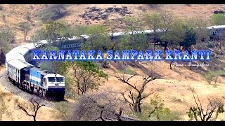 KARNATAKA SAMPARK KRANTI  Pune to Bangalore [upl. by Arinay]