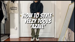 How to Style YEEZY 700v3 Azael  3 OUTFITS [upl. by Gent]