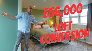 £56000 Finished Loft Conversion UK [upl. by Neala]