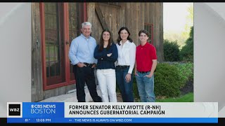 Former Senator Kelly Ayotte running for New Hampshire governor [upl. by Onairda]