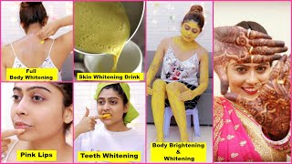 Pre Bridal Full Body Care Routine To Get Bright and Glossy skin in 21 Days  Home Remedies [upl. by Pierrette8]