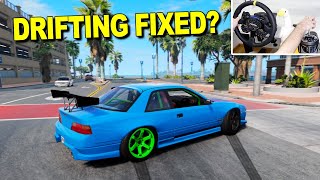 BeamNG has Finally Fixed DRIFTING [upl. by Nnahsal]