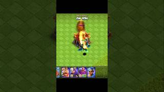 Town hall vs max dragon attack in clash of clans cocshorts clashofclans gaming [upl. by Ssegrub]