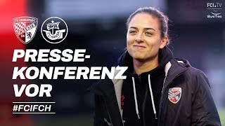 Schanzer Pressekonferenz vor FC Ingolstadt 04 vs FC Hansa Rostock [upl. by Dymphia]