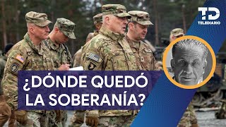 El Gobierno de México autoriza que entren militares de EU ¿quién los entiende [upl. by Gilus]