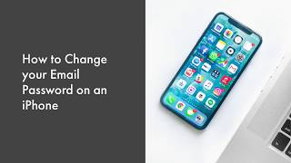 How to Change your Email Password on an iPhone [upl. by Ardnoek]