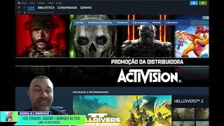 PROMOÇÕES E OFERTAS NA STEAM 2804 [upl. by Yecnahc]