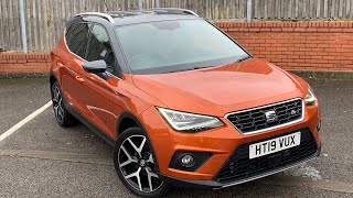 SEAT Arona 10 TSI GPF FR Sport SUV 5dr Petrol DSG Euro 6 [upl. by Dnarud346]