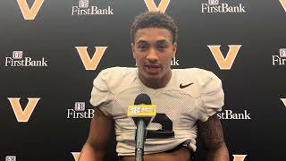 Randon Fontenette on Vanderbilts matchup with No 5 Texas [upl. by Comras]