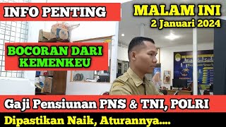 Gaji Pensiunan PNS dan TNI Polri Dipastikan Naik Aturannya Sedang Disiapkan [upl. by Balthazar]