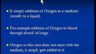 Oxygen  Oxygenation and Oxidation [upl. by Durston613]