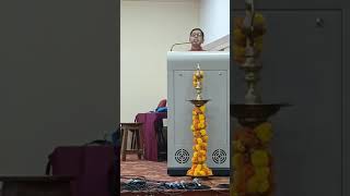 Sahitya habba at National college Basavangudi Haribhaktisara padyagalu [upl. by Streeto]