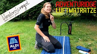 Adventuridge Luftzellenmatte v ALDI Süd  echte Alternative zu ThermARest Exped Sea to Summit [upl. by Bunde]