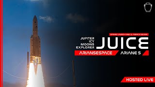 NOW Ariane 5 JUICE Spacecraft Launch [upl. by Myer]