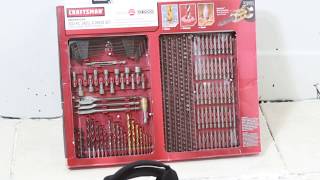 NEW CRAFTSMAN 300 PC DRILL AND DRIVER SET MODEL 13473 UNBOXING AND TOOL REVIEW PART 12 [upl. by Anirbes337]