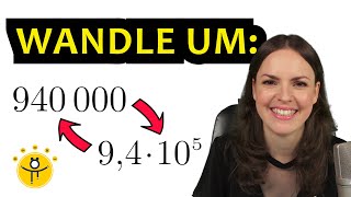 Wissenschaftliche Schreibweise Zehnerpotenzen – Mathe Physik einfach erklärt [upl. by Leahci929]