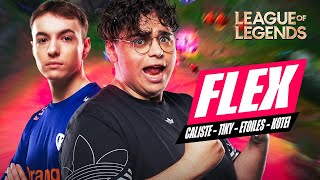 FLEX DE LÉGENDE AVEC CALISTE TIKY ETOILES amp KOTEI SUR LEAGUE OF LEGENDS [upl. by Bickart]