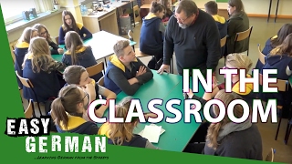 Typical classroom scenes in German  Super Easy German 19 [upl. by Ardnauq]