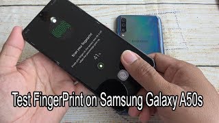 Test FingerPrint on Samsung Galaxy A50s and Samsung A50 [upl. by Pius135]