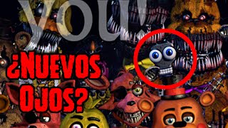 Nueva Actualización De Five Nights At Freddys 4  Nuevos Ojos Del Endoesqueleto  FNAF 4 [upl. by Ayrotal]