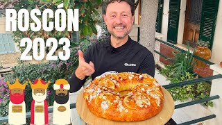 ROSCÓN DE REYES FÁCIL con Harina NORMAL 👍🏻  GUILLE RODRIGUEZ [upl. by Nileak]