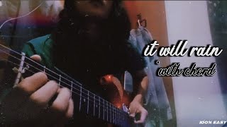 It Will Rain francis greg version with guitar chord [upl. by Peery]