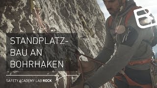 Anleitung Standplatzbau Reihenschaltung mit 2 Bohrhaken  Tutorial 1643  LAB ROCK [upl. by Janicki905]