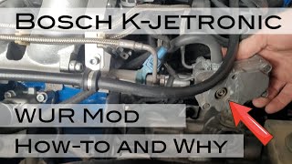 Bosch Kjetronic CIS  WUR Mod  Howto  Why [upl. by Mella115]