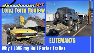 Hull HP Tilt Bed Car Trailers  why I love my MT Tilt Speedhauler Trailer [upl. by Edgell919]