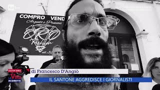 Salento il santone e laggressione ai giornalisti  La vita in diretta 10102024 [upl. by Etteuqram]