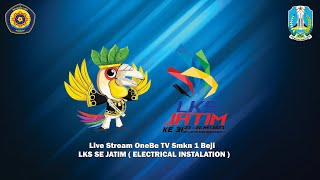 Live Stream OneBe TV SMKN 1 Beji  CCTV LKS JATIM 2023 ELECTRICAL INSTALLATION [upl. by Schlesinger175]