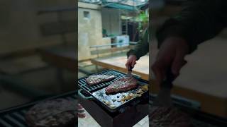 Flavor the Village Fresh Lamb Steak Recipe and Enjoying Food with Natural IngredientsASMR shorts [upl. by Belter924]