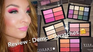 Viseart New Bijoux Royal Eyeshadow Palette amp Blush Collection  Review  Demo  Swatches [upl. by Dianthe]