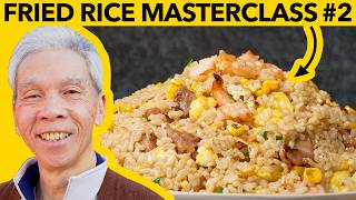 🍚 How a Chinese Chef cooks Fried Brown Rice 炒糙米飯 [upl. by Ahsener]