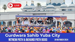 Gurbani Kirtan amp Daily Prayer  Live Sikh Parade Celebration  Yuba City Gurdwara [upl. by Moses]