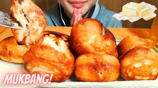 【咀嚼音】MUKBANG！揚げバター！FRIED BUTTER！｜EATING SOUNDS｜飯テロ｜ASMR [upl. by Cheston872]