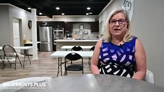 Basements Plus Customer Testimonial with Kim of Auburn Hills MI [upl. by Shannen]