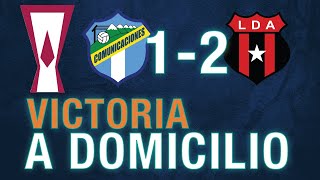 ALAJUELENSE VENCIÓ A COMUNICACIONES EN GUATEMALA EN LA COPA CENTROAMERICANA 2024 [upl. by Rasla]