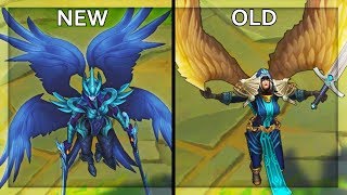 TODAS LAS SKINS DE KAYLE REWORK 2019 ALL KAYLE SKINS UPDATED 2019 [upl. by Paschasia526]