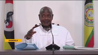 PRESIDENT MUSEVENI WOOS UGANDANS TO TAKE UP FARMING [upl. by Ailehpo72]