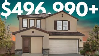 BEAUTIFUL Two Story HOMES For Sale NEAR Menifee  Brisa at Nuevo Meadows  KB Homes  Home Tour [upl. by Novelc]