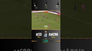 🌟 Messis Amazing Pass and Inter Miami 🌟 messi intermiami messiskills cristianoronaldo [upl. by Domela]