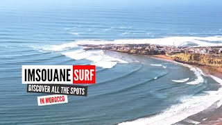 Surfing Imsouane Bay Morocco  The Longest Wave in Morocco  Morocco road trip 2018 [upl. by Annawahs278]